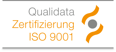 Qualidata Zertifizierung DIN EN ISO 9001